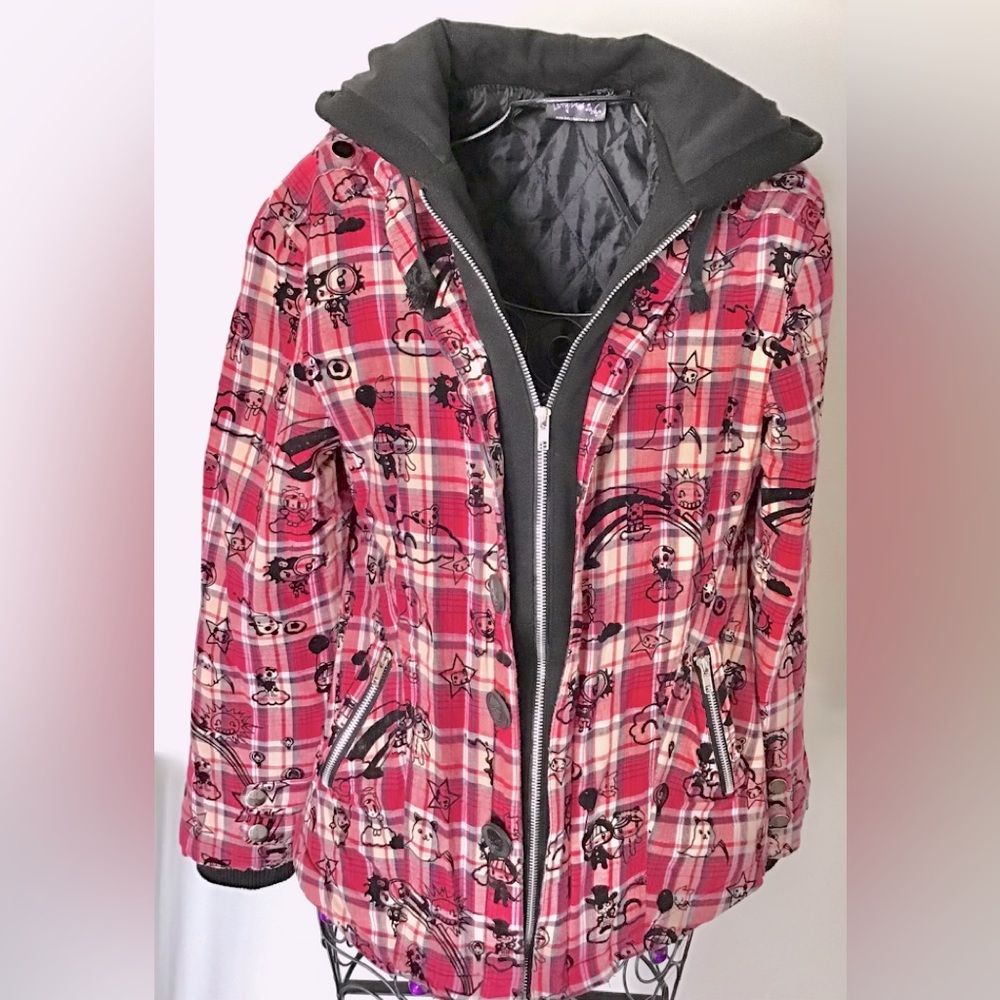 Living Dead Souls fun character zip up hoody